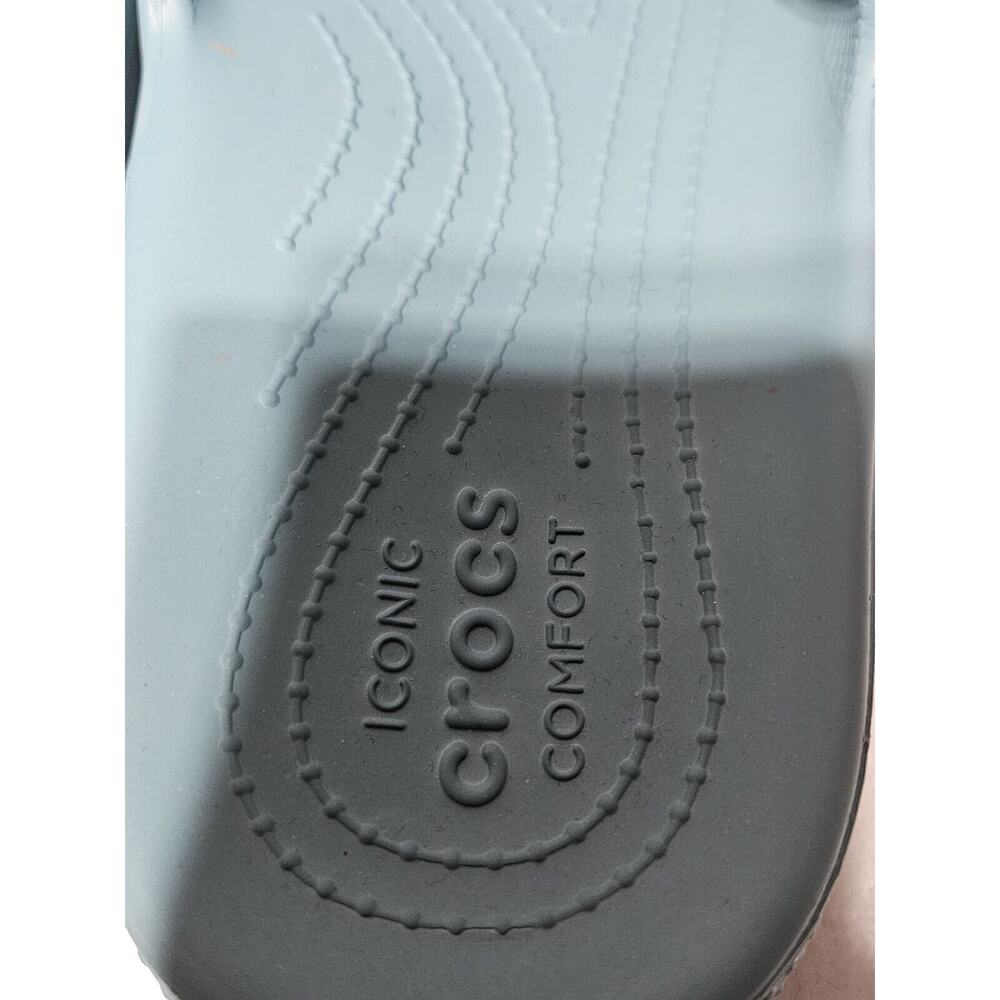 Crocs Classic iconic Comfort Slide Foam Cushion Footbed Size Women 11 Men 9 - Picture 5 of 7